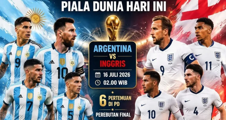 Pertarungan Sengit di Piala Dunia 2026: Argentina vs Inggris