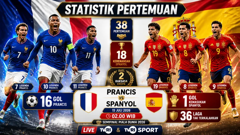 Pertarungan Sengit di Semifinal Piala Dunia 2026: Prancis vs Spanyol dan Argentina vs Inggris
