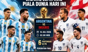 Pertarungan Sengit Inggris vs Argentina di Semifinal Piala Dunia 2026