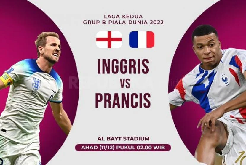 Pertarungan Sengit Prancis vs Inggris di Perebutan Medali Perunggu Piala Dunia 2026