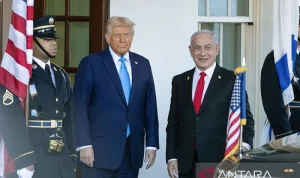 Pertemuan Trump dan Netanyahu di Gedung Putih: Membahas Cegah Nuklir Iran dan Demonstrasi Pro-Palestina