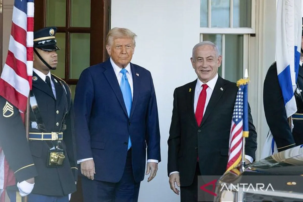 Pertemuan Trump dan Netanyahu di Gedung Putih: Membahas Cegah Nuklir Iran dan Demonstrasi Pro-Palestina