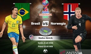 Piala Dunia 2026: Brasil Hadapi Norwegia di 16 Besar, Afrika Belur di 32 Besar