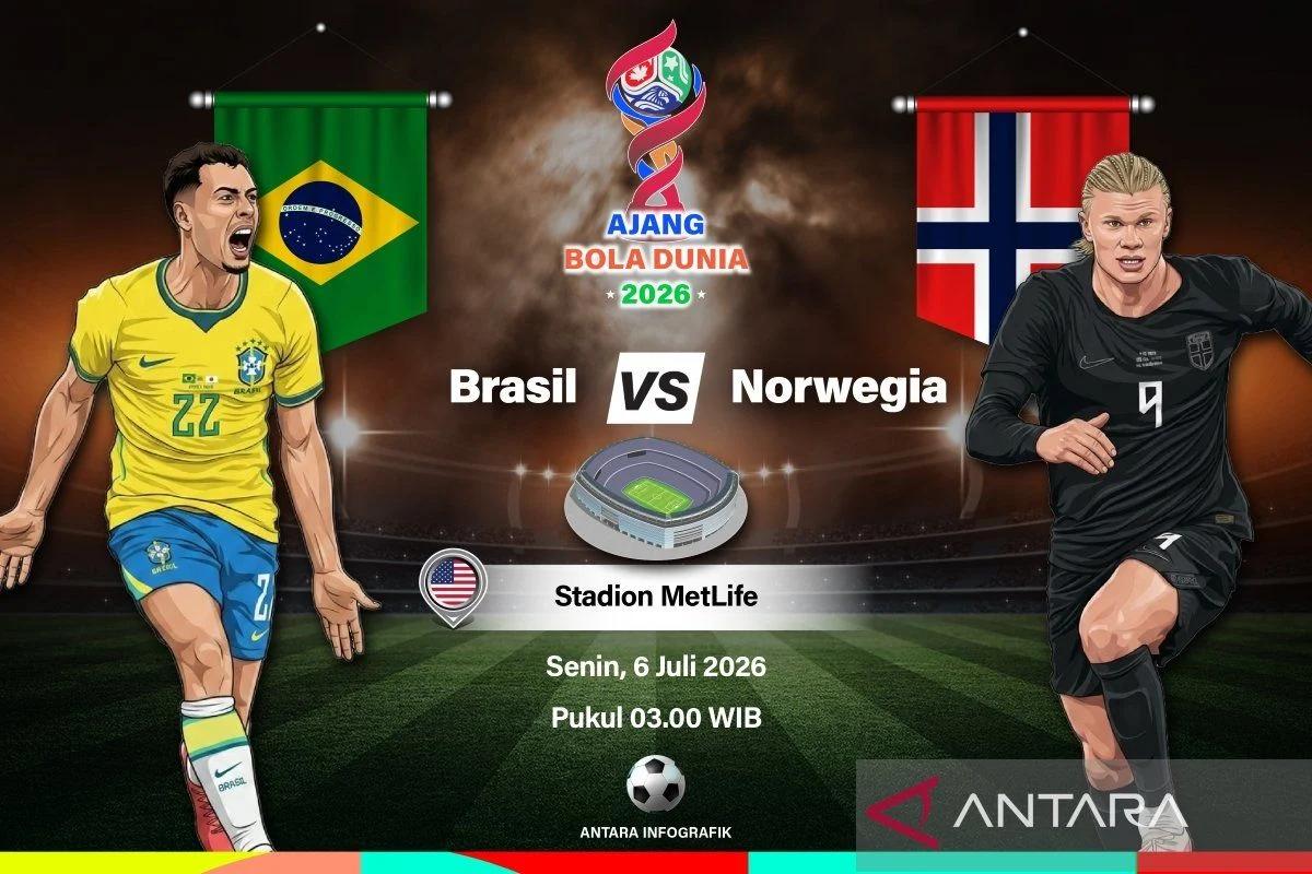 Piala Dunia 2026: Brasil Hadapi Norwegia di 16 Besar, Afrika Belur di 32 Besar