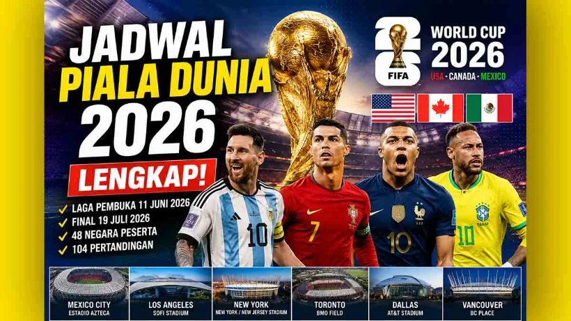 Piala Dunia 2026: Empat Tim Terkuat Dunia Siap Bertarung di Semifinal