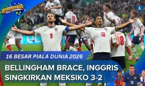 Piala Dunia 2026: England Mengalahkan Meksiko dengan Skor 3-2