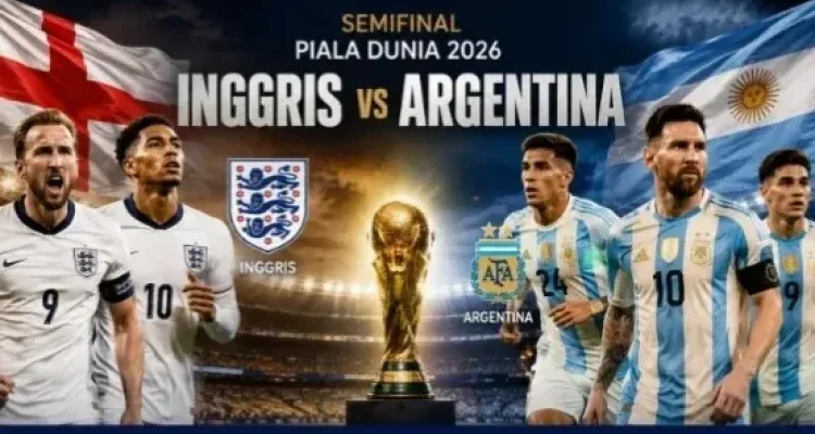 Piala Dunia 2026: Inggris vs Argentina, Pertarungan Sengit Menuju Final