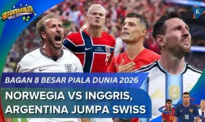 Piala Dunia 2026: Inggris vs Norwegia dan Argentina vs Swiss, Saksikan Siaran Langsung TVRI Gratis