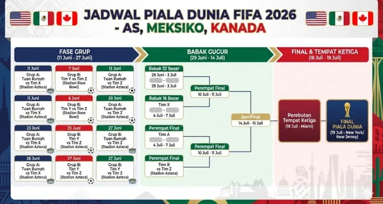 Piala Dunia 2026: Jadwal Tayang, Nobar, dan OOTD untuk Penggemar Sepak Bola
