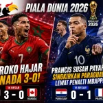 Piala Dunia 2026: Maroko Melangkah ke Perempat Final dengan Kemenangan 3-0 atas Kanada