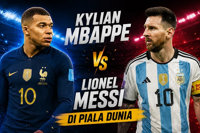 Piala Dunia 2026: Mbappe Salip Messi di Puncak Daftar Top Skor