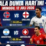 Piala Dunia 2026: Pertandingan Sengit Antara Norwegia vs Inggris, Argentina vs Swiss