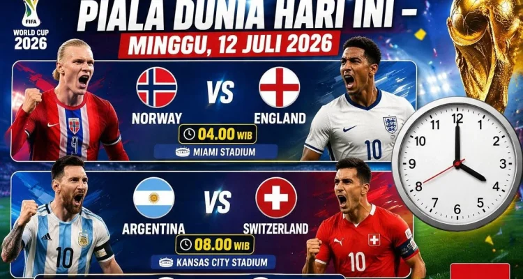Piala Dunia 2026: Pertandingan Sengit Antara Norwegia vs Inggris, Argentina vs Swiss