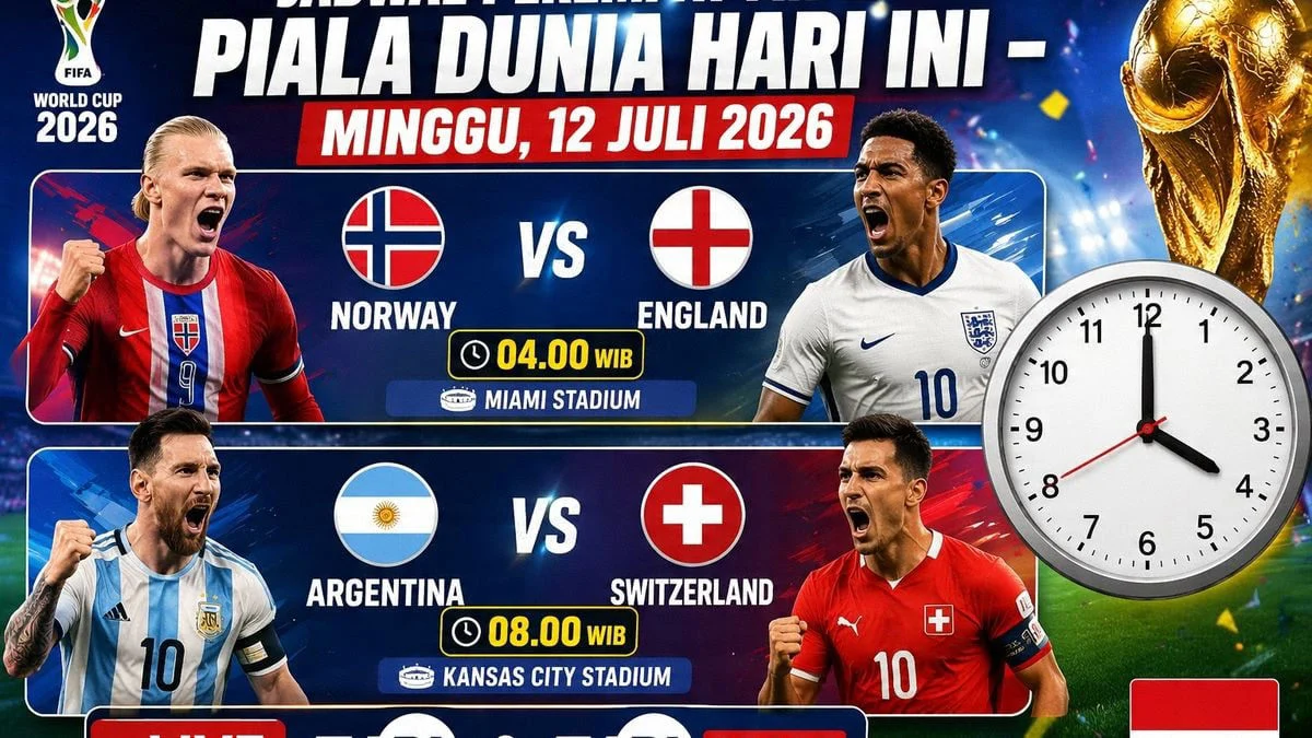 Piala Dunia 2026: Pertandingan Sengit Antara Norwegia vs Inggris, Argentina vs Swiss