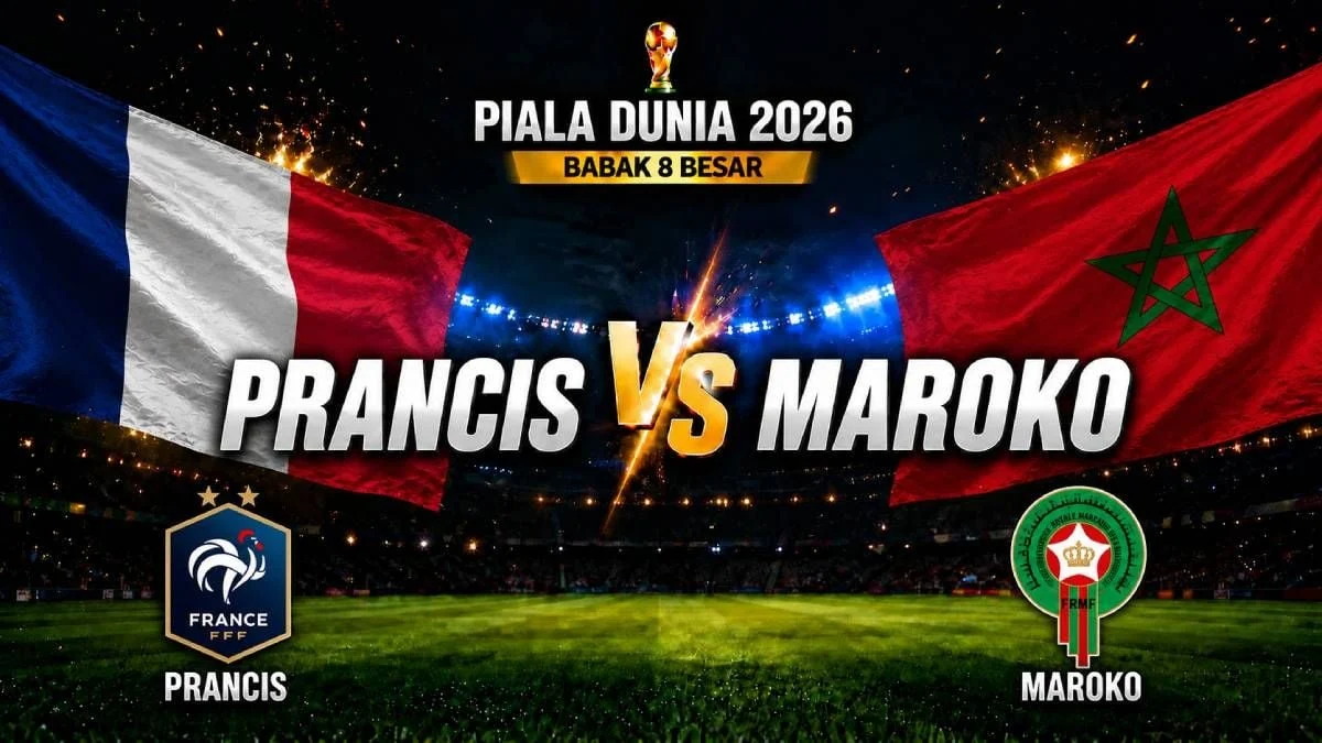 Piala Dunia 2026: Prancis vs Maroko di Perempat Final, Siap Sajikan Pertarungan Sengit