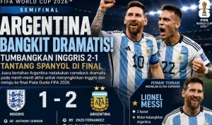 Piala Dunia 2026: Spanyol Melaju ke Final, Inggris-Argentina Berebut Tiket Terakhir