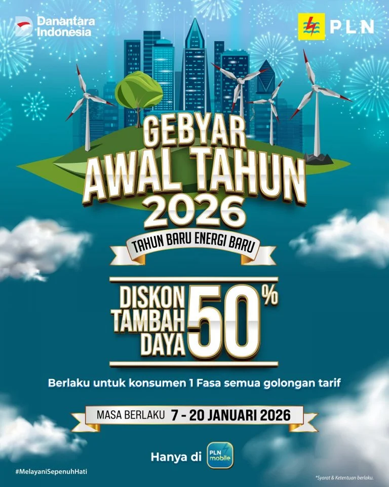 PLN Luncurkan Promo Tambah Daya Listrik 50% dan PLN Electric Run 2026 untuk Meningkatkan Kebutuhan Listrik Masyarakat