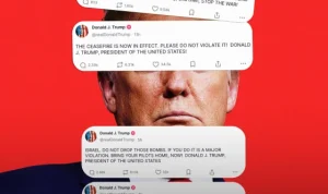 Pola Postingan Unik Donald Trump di Truth Social dan Berita Terkini Lainnya