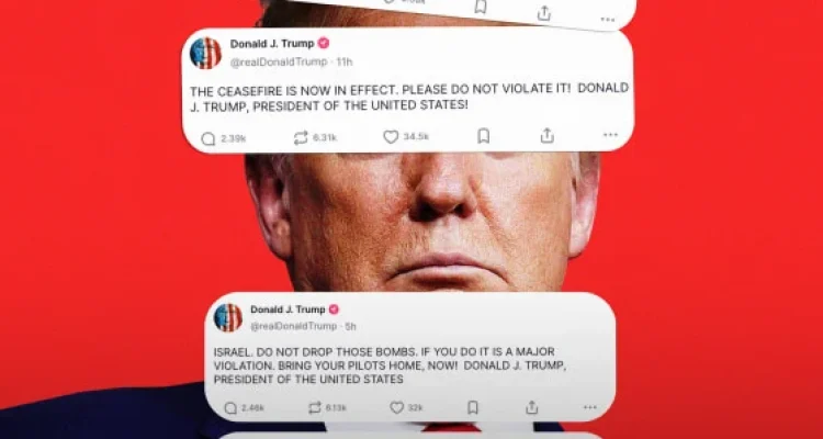 Pola Postingan Unik Donald Trump di Truth Social dan Berita Terkini Lainnya