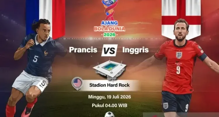 Prancis dan Inggris Berebut Juara Ketiga Piala Dunia 2026
