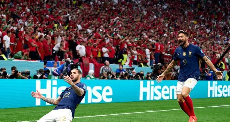 Prancis Mengalahkan Maroko 2-0 untuk Lolos ke Semifinal Piala Dunia