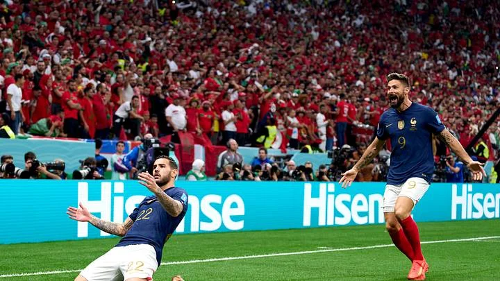 Prancis Mengalahkan Maroko 2-0 untuk Lolos ke Semifinal Piala Dunia