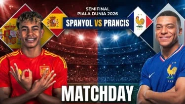 Prancis Siap Hadapi Spanyol di Semifinal Piala Dunia 2026
