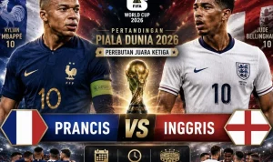 Prancis vs Inggris: Duel Perebutan Juara Ketiga Piala Dunia 2026