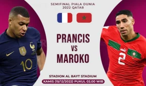 Prancis vs Maroko: Pertarungan Sengit di Perempat Final Piala Dunia 2026