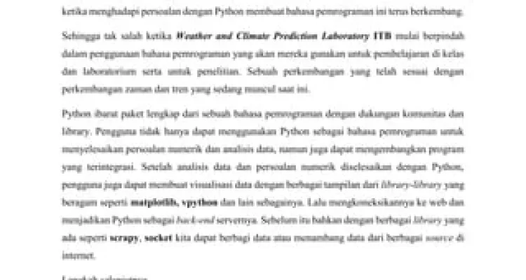 Python Mengglobal: Dari Hewan Mengancam hingga Bahasa Pemrograman Masa Depan