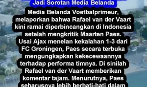 Rafael van der Vaart Menjadi Sorotan Setelah Kritiknya Terhadap Belanda