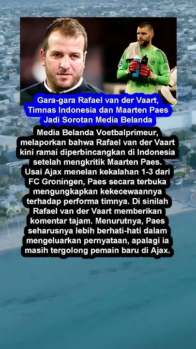 Rafael van der Vaart Menjadi Sorotan Setelah Kritiknya Terhadap Belanda