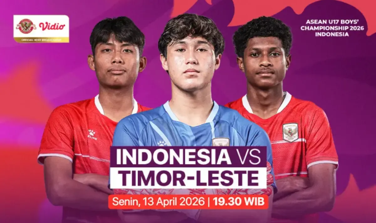 RCTI+ Siap Hadirkan Pertandingan Piala AFF 2026: Timnas Indonesia Lawan Timor Leste