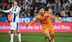 Real Madrid Tumbangkan Leganes dengan Skor 4-1, Valverde dan Gonzalo Jadi Pemain Utama