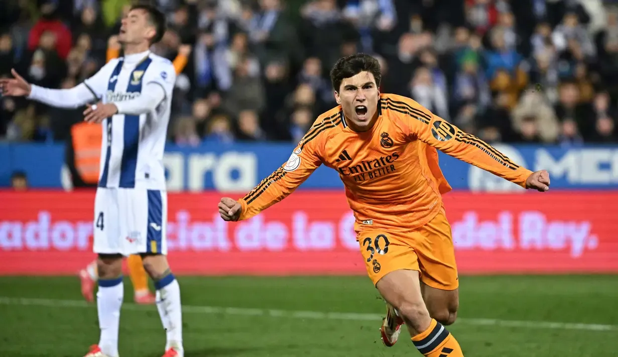 Real Madrid Tumbangkan Leganes dengan Skor 4-1, Valverde dan Gonzalo Jadi Pemain Utama