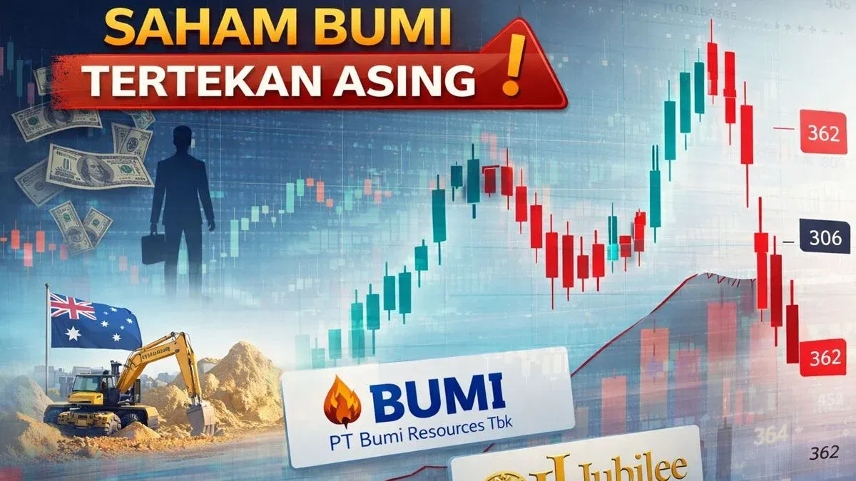 Saham Bumi Resources Melonjak, Investor Asing Diburu
