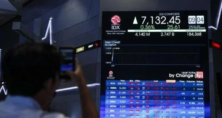 Saham RANS dan ANTM Diborong Investor Asing, IHSG Menguat ke Level 6.067
