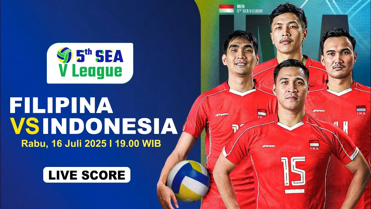 SEA V League 2026: Filipina Posisi 5, Indonesia Melaju ke Final