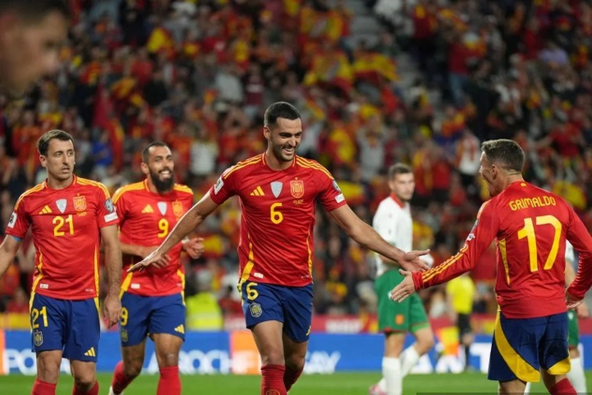 Spanyol Kalahkan Belgia 2-1 di Piala Dunia 2026: Mikel Merino Jadi Pahlawan