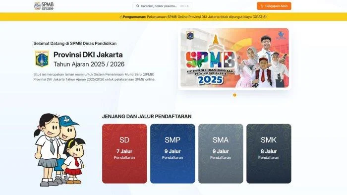 SPMB DKI Jakarta 2026: Pengumuman Hasil Seleksi dan Cara Cek Jalur Domisili