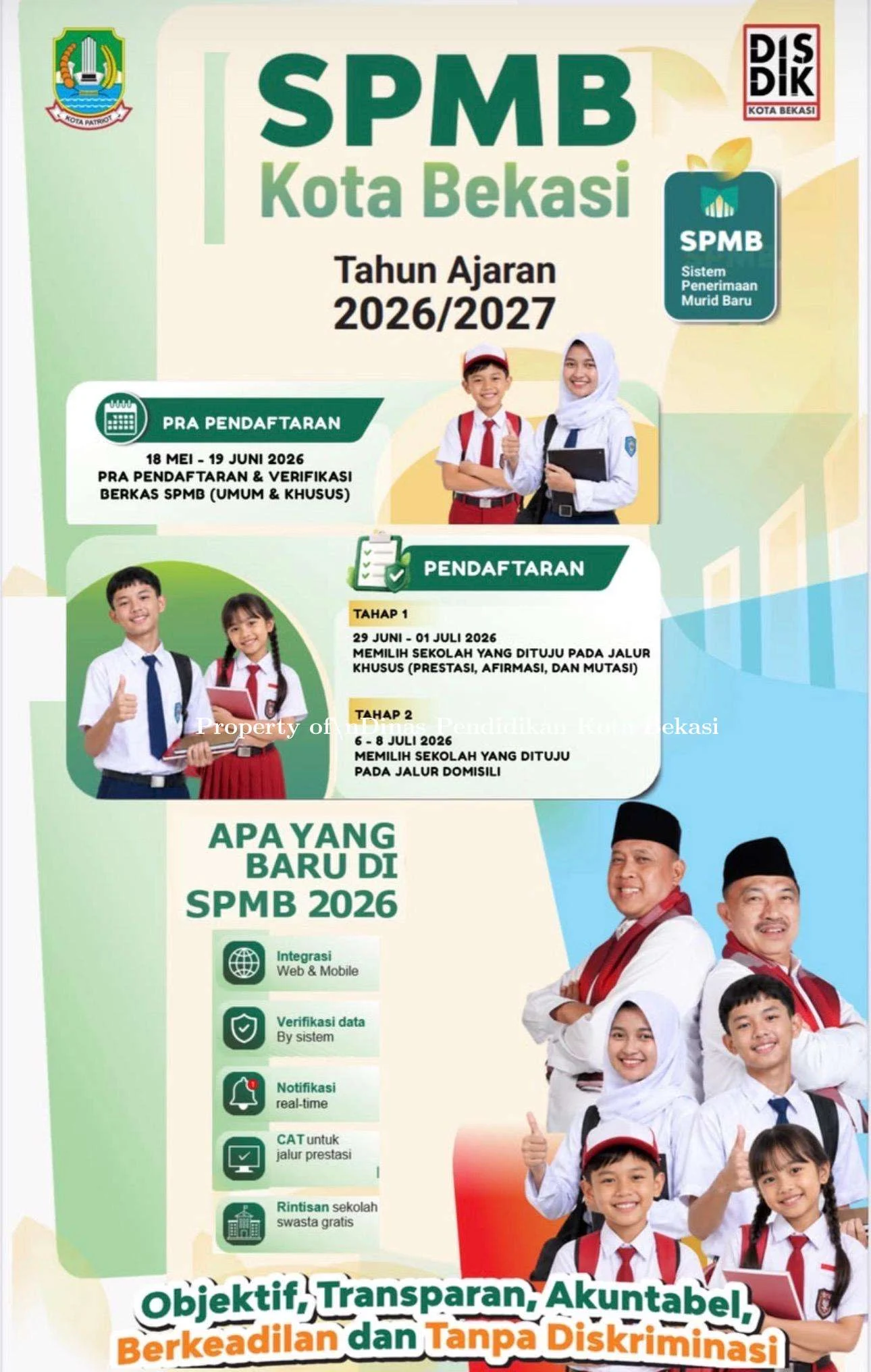 SPMB Kota Bekasi 2026: Aplikasi Bebunge Sukses Permudah Pendaftaran Murid Baru