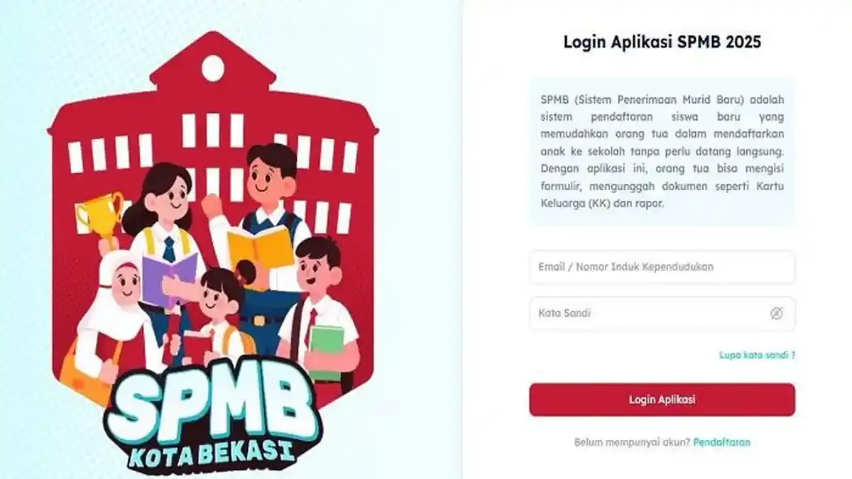 SPMB Kota Bekasi 2026: Cara Cek Hasil Seleksi dan Informasi Terbaru