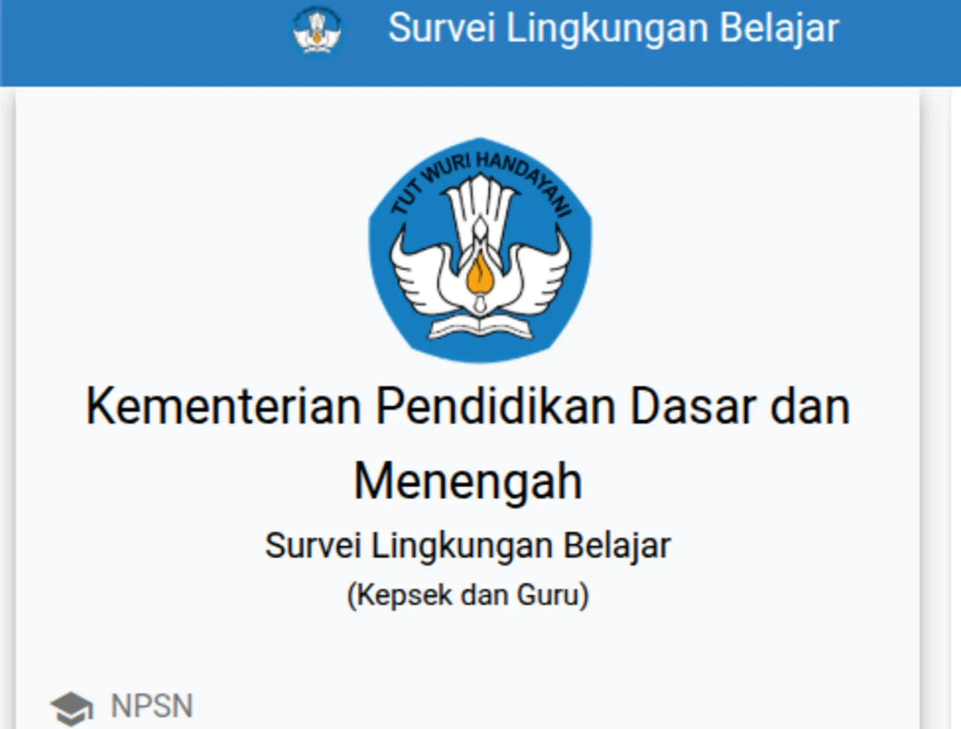 Survei Lingkungan Belajar 2026: Panduan Lengkap dan Kunci Jawaban
