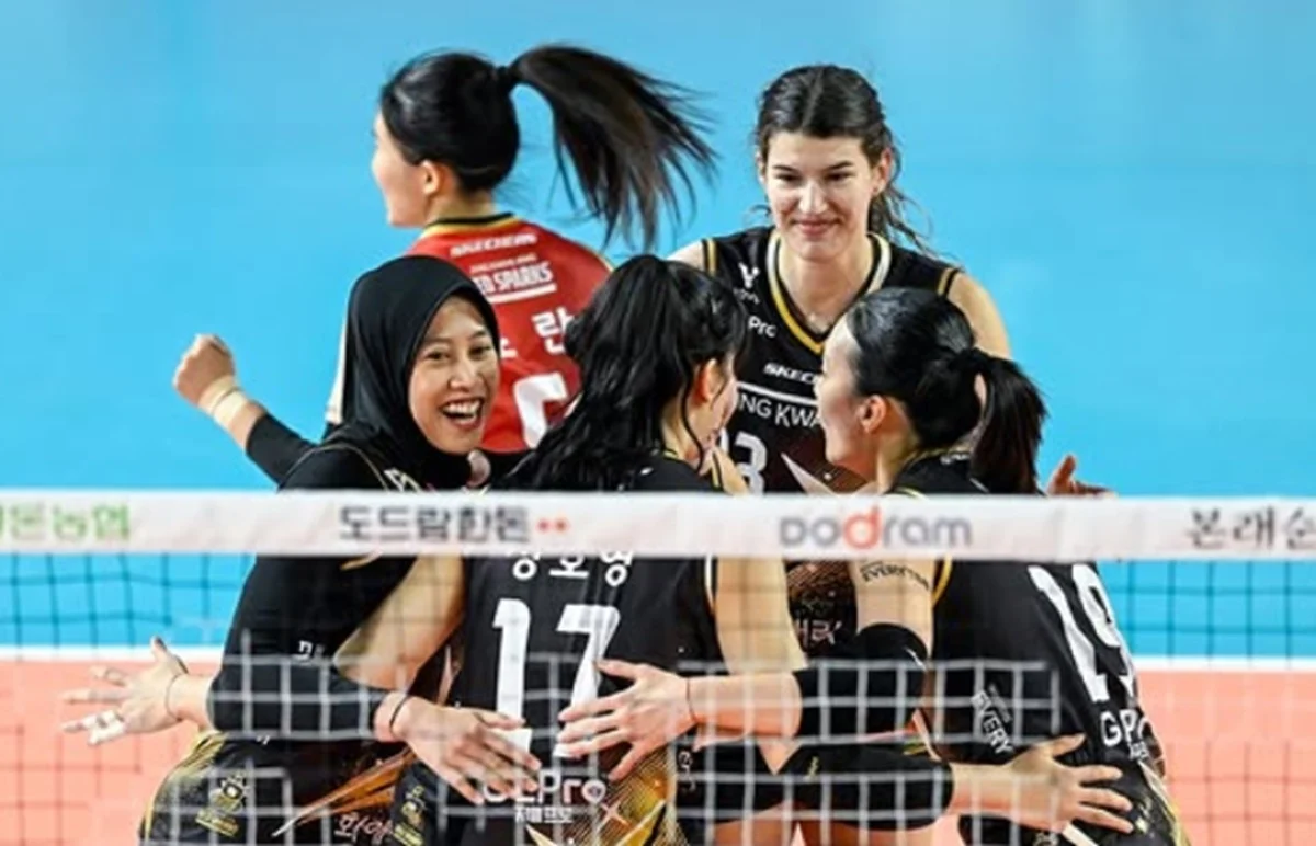 Tim Voli Putri Korea Selatan Menang 3-1 atas Indonesia di Laga Uji Coba Jecheon 2026