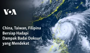 Topan Bavi Menghantam Asia Timur: Jepang, Tiongkok, dan Taiwan Dilanda Badai