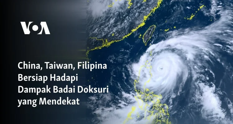 Topan Bavi Menghantam Asia Timur: Jepang, Tiongkok, dan Taiwan Dilanda Badai