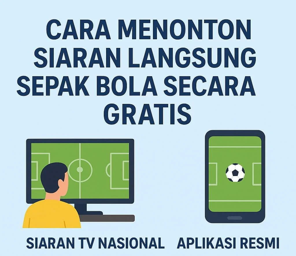 TV Online: Cara Menonton Pertandingan Sepak Bola dan Olahraga Lainnya Secara Gratis
