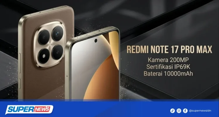 Xiaomi Redmi Note 17: Ponsel Kelas Menengah dengan Layar OLED 7 Inci dan Baterai Jumbo 8.000mAh Xiaomi Redmi Note 17: Ponsel Kelas Menengah dengan Layar OLED 7 Inci dan Baterai Jumbo 8.000mAh