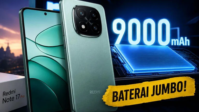 Xiaomi Redmi Note 17 Pro: Ponsel dengan Baterai 9.000 mAh dan Kamera 50 MP