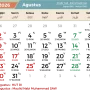 Agustus 2026: Tanggal Merah, Libur Nasional, dan Jadwal KA Pandanwangi